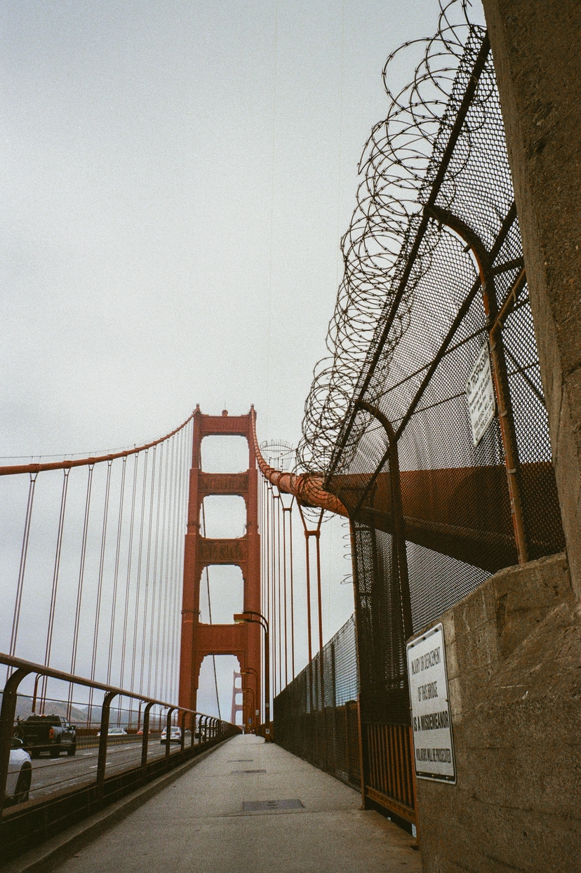 Walking the Golden Gate Bridge - San Francisco, CA
