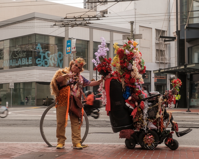 Blasting music, spreading love - San Francisco, CA